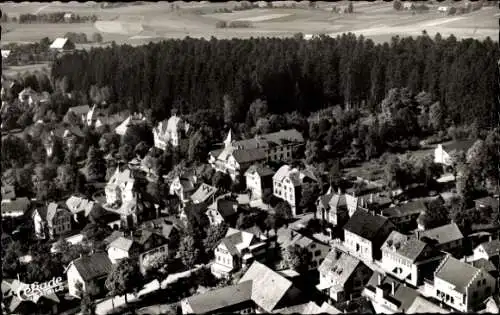 Ak Königsfeld im Schwarzwald Baden, Fliegeraufnahme