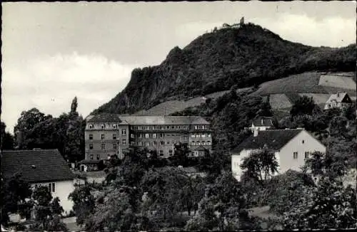 Ak Rhöndorf Bad Honnef am Rhein, Katholisches Mütterheim, Drachenfels