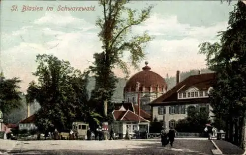 Ak St. Blasien im Schwarzwald, Teilansicht