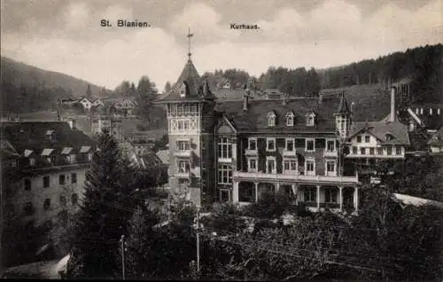 Ak St. Blasien im Schwarzwald, Kurhaus