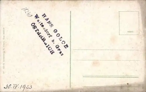 Ak Graz Steiermark, Stadtparkbrunnen