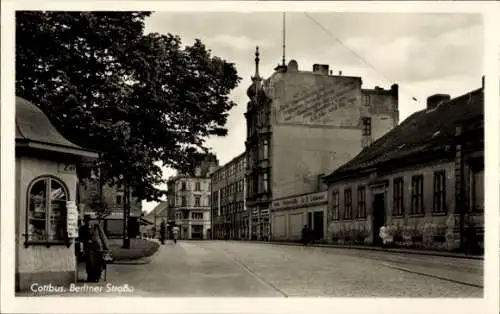 Ak Cottbus in der Niederlausitz, Berliner Straße