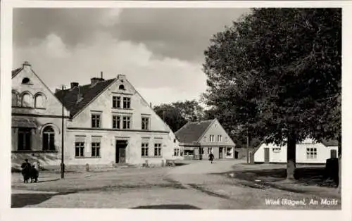 Ak Wiek auf der Insel Rügen, Markt