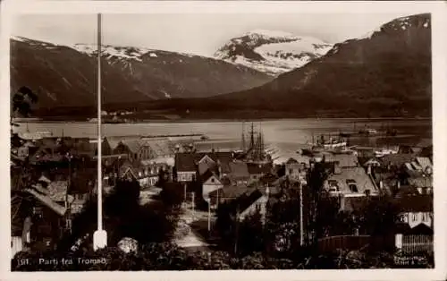 Ak Tromsø Tromsö Norwegen, Gesamtansicht