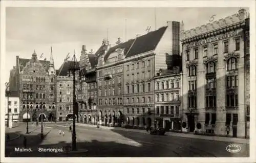 Ak Malmö Schweden, Stortorget