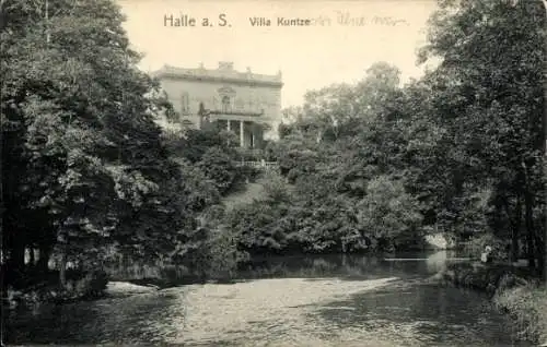 Ak Halle an der Saale, Villa Kuntze