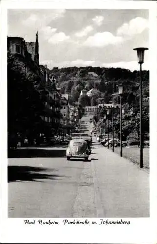 Ak Bad Nauheim in Hessen, Parkstraße, Johannisberg