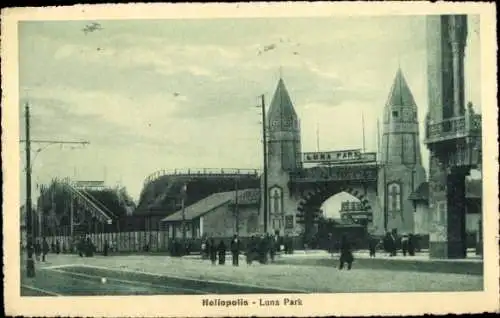 Ak Heliopolis Cairo Kairo Ägypten, Luna Park