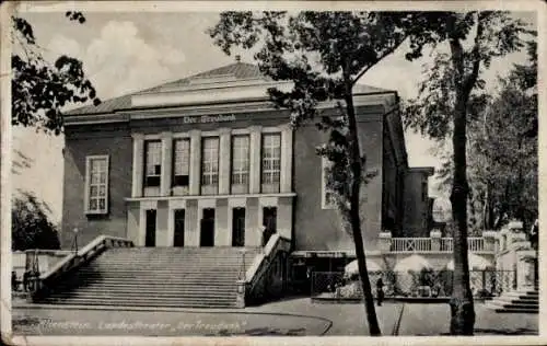 Ak Olsztyn Allenstein Ostpreußen, Landestheater Der Treudank