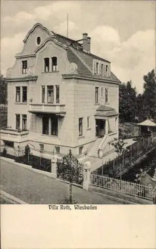 Ak Wiesbaden in Hessen, Villa Roth