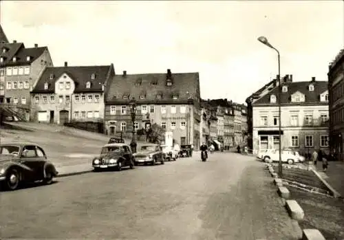 Ak Hohenstein Ernstthal in Sachsen, Altmarkt