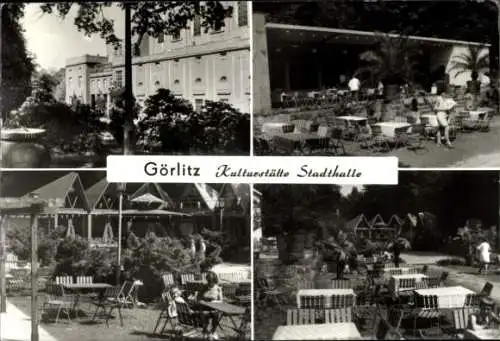 Ak Görlitz in der Lausitz, Kulturstätte Stadthalle