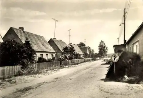 Ak Gager auf der Insel Rügen, Dorfstraße