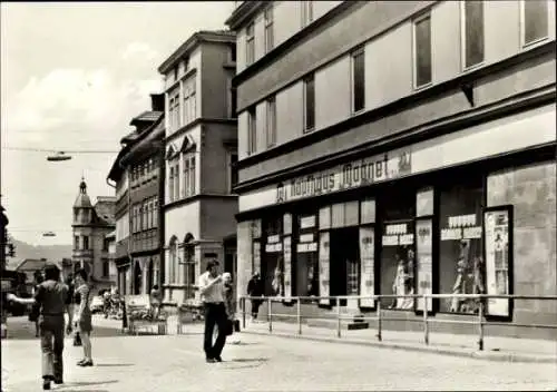 Ak Hildburghausen in Thüringen, Karl-Marx-Straße, Kaufhaus Magnet