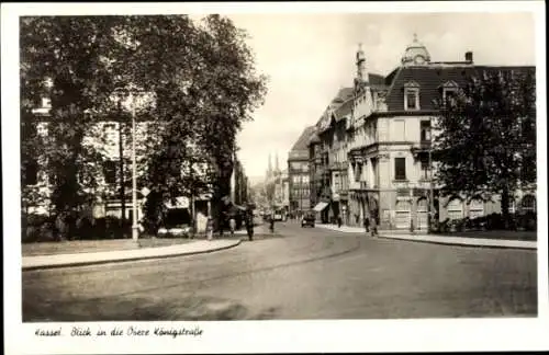 Ak Kassel in Hessen, Blick in die Obere Königstraße