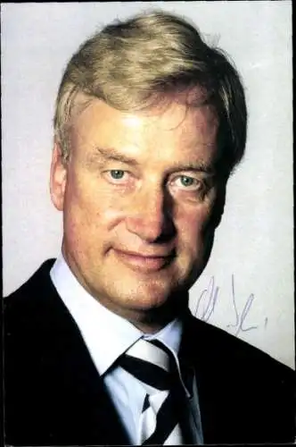 Ak Politiker Ole von Beust, Ehemaliger Erster Bürgermeister von Hamburg, Portrait, Autogramm