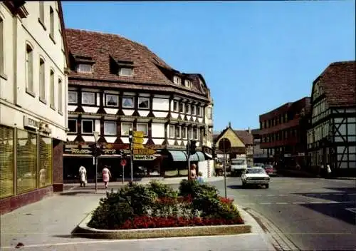 Ak Höxter an der Weser, Westerbachstraße, Marktstraße, Geschäfte