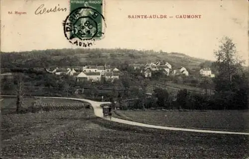 Ak Sainte Aulde Seine et Marne, Caumont