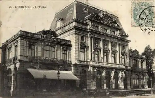 Ak Cherbourg Manche, Theatre