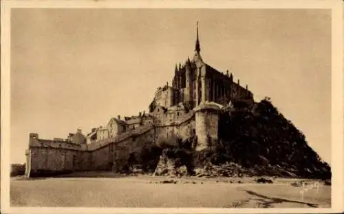 Ak Le Mont Saint Michel Manche, Cote sud-est