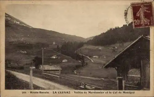 Ak La Clusaz Haute Savoie, Vallee de Merdassier, Col de Manigod