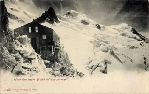 Ak Cabane des Grands Mulets, Mont-Blanc, Winter