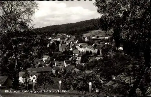 Ak Dahle Altena im Sauerland, Blick vom Kohlberg