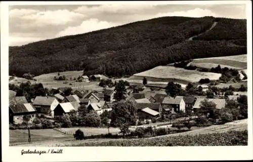 Ak Grebenhagen Schwarzenborn am Knüll Hessen, Knüll, Panorama