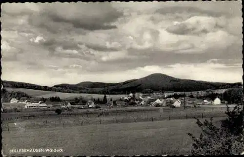 Ak Hillershausen Korbach in Hessen, Panorama