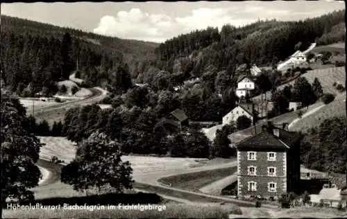 Ak Bischofsgrün im Fichtelgebirge, Teilansicht