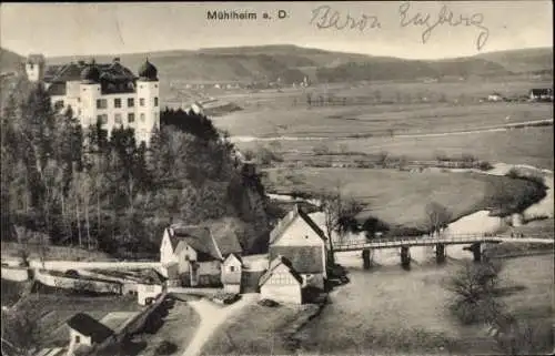 Ak Mühlheim an der Donau in Baden Württemberg, Panorama