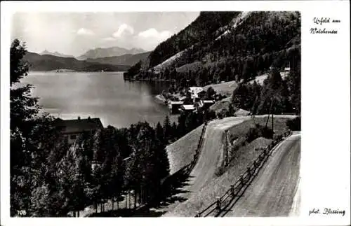 Ak Urfeld am Walchensee Kochel am See, Panorama