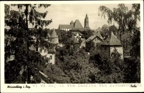 Ak Weißenburg in Mittelfranken Bayern, Feila, Teilansicht