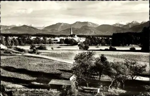 Ak Eggstätt in Oberbayern, Panorama