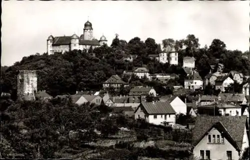 Ak Montabaur im Westerwald, Schloss und Wolfsturm