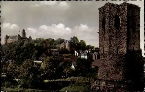 Ak Montabaur im Westerwald, Schloss, Wolfsturm