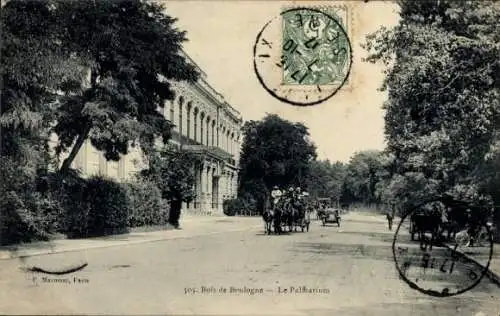 Ak Paris XVI, Bois de Boulogne, Le Palmarium