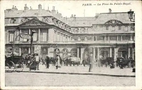 Ak Paris I Île de la Cité, Place du Palais Royal