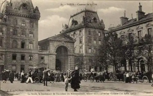 Ak Paris I Île de la Cité, Kaserne der Cite