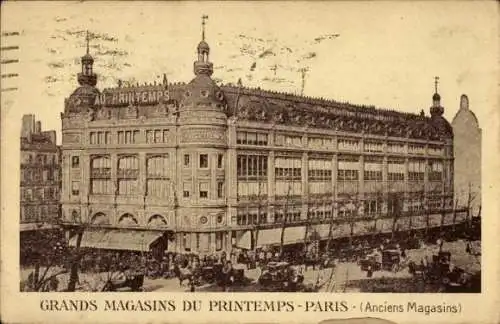 Ak Paris IX, Kaufhaus Printemps