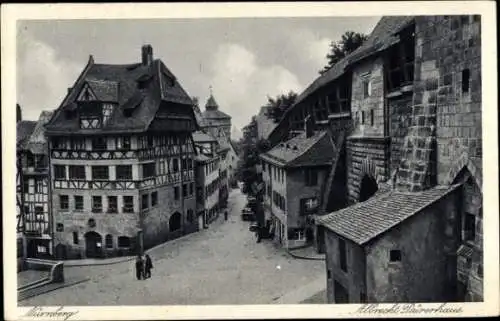 Ak Nürnberg in Mittelfranken, Albrecht Dürer-Haus