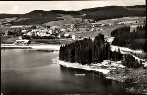 Ak Schluchsee im Schwarzwald, Panorama, Luftbild