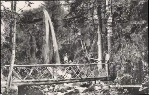 Ak Menzenschwand St. Blasien im Schwarzwald, Menzenschwander Schlucht