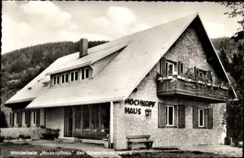 Ak Todtmoos im Schwarzwald, Wanderheim "Hochkopfhaus"