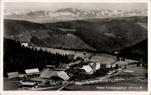 Ak Feldberg Schwarzwald, Hotel Feldbergerhof m. Gebirge