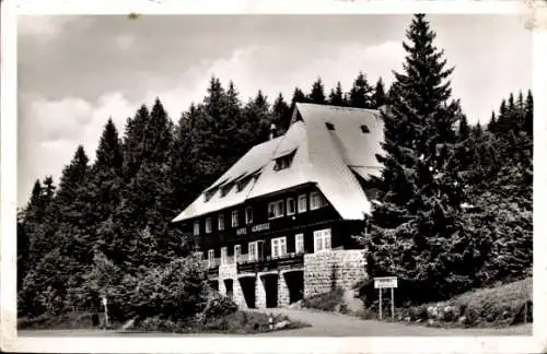 Ak Feldberg im Schwarzwald, Hotel Albquelle