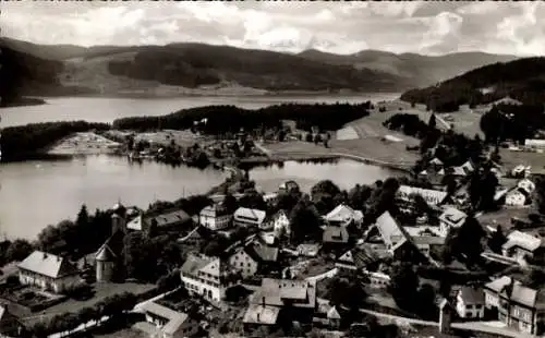 Ak Schluchsee im Schwarzwald, Teilansicht