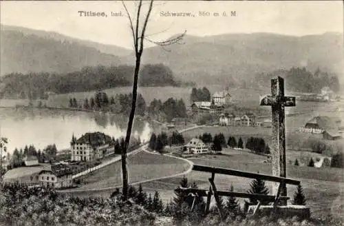 Ak Titisee Neustadt im Schwarzwald, Panorama