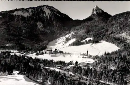 Ak Panorama, Tal, Gebirge, Winter