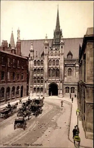 Ak London City England, The Guildhall